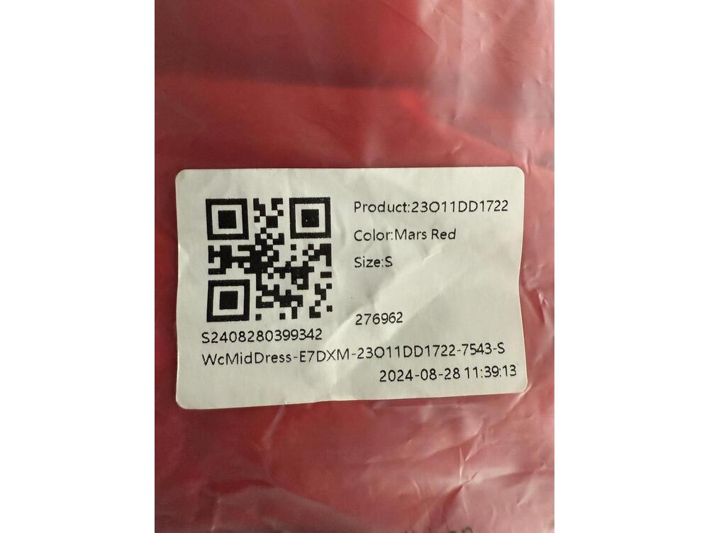 NWT Halara SoftlyZero Airy Crossover Ruched Lace Up Bodycon Dress Mars Red Small - Picture 9 of 9